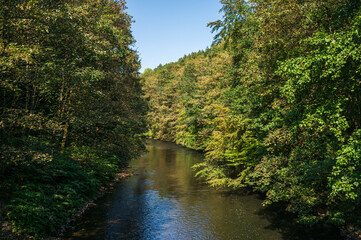 Die Wupper im Bergischem Land