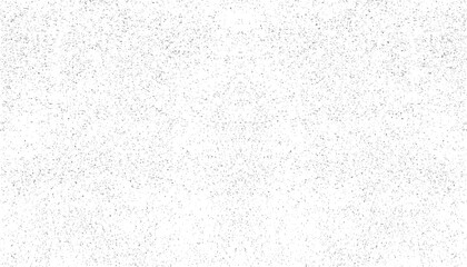 Black bokeh on a white background, abstraction. Black grainy texture isolated on white background. Dust overlay. Dark noise granules. Vector design elements