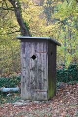 Toilette im Wald