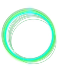 Neon Circle Frame