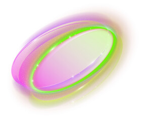 Circle Neon Frame