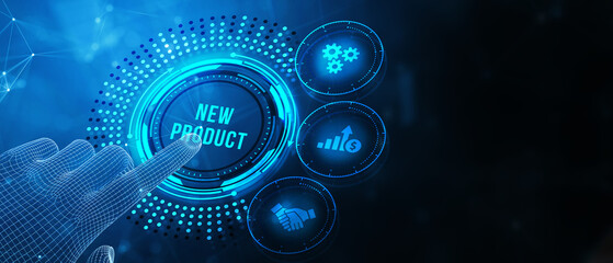 New Product Business Development Concept. 3d illustration