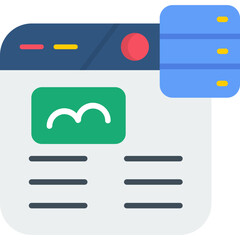 Obraz premium Web Hosting Icon