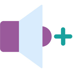 Obraz premium Volume Up icon