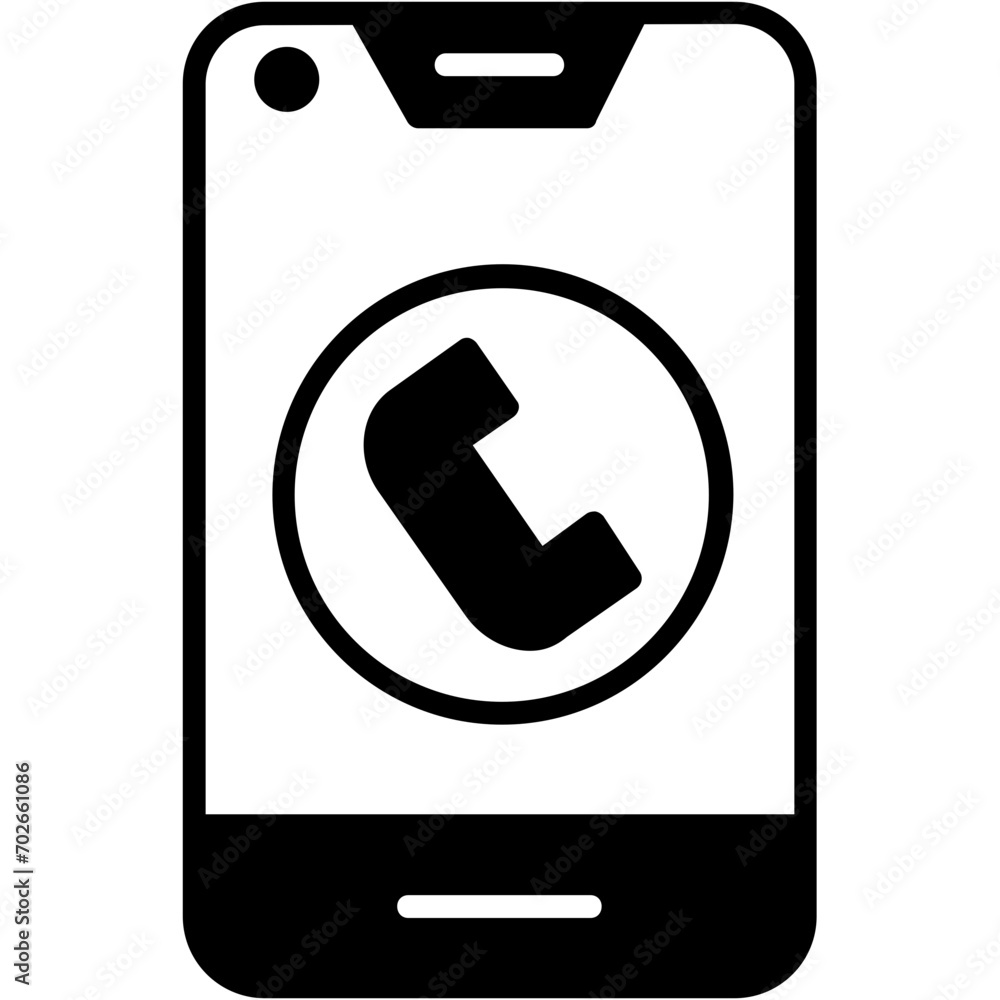 Sticker smartphone icon