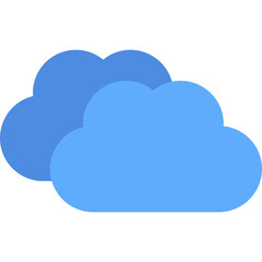 Fototapeta premium Clouds Icon