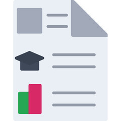 Obraz premium Curriculum Vitae Icon