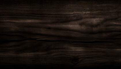 full frame of black dark wood texture background