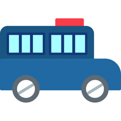 Prison Bus Icon