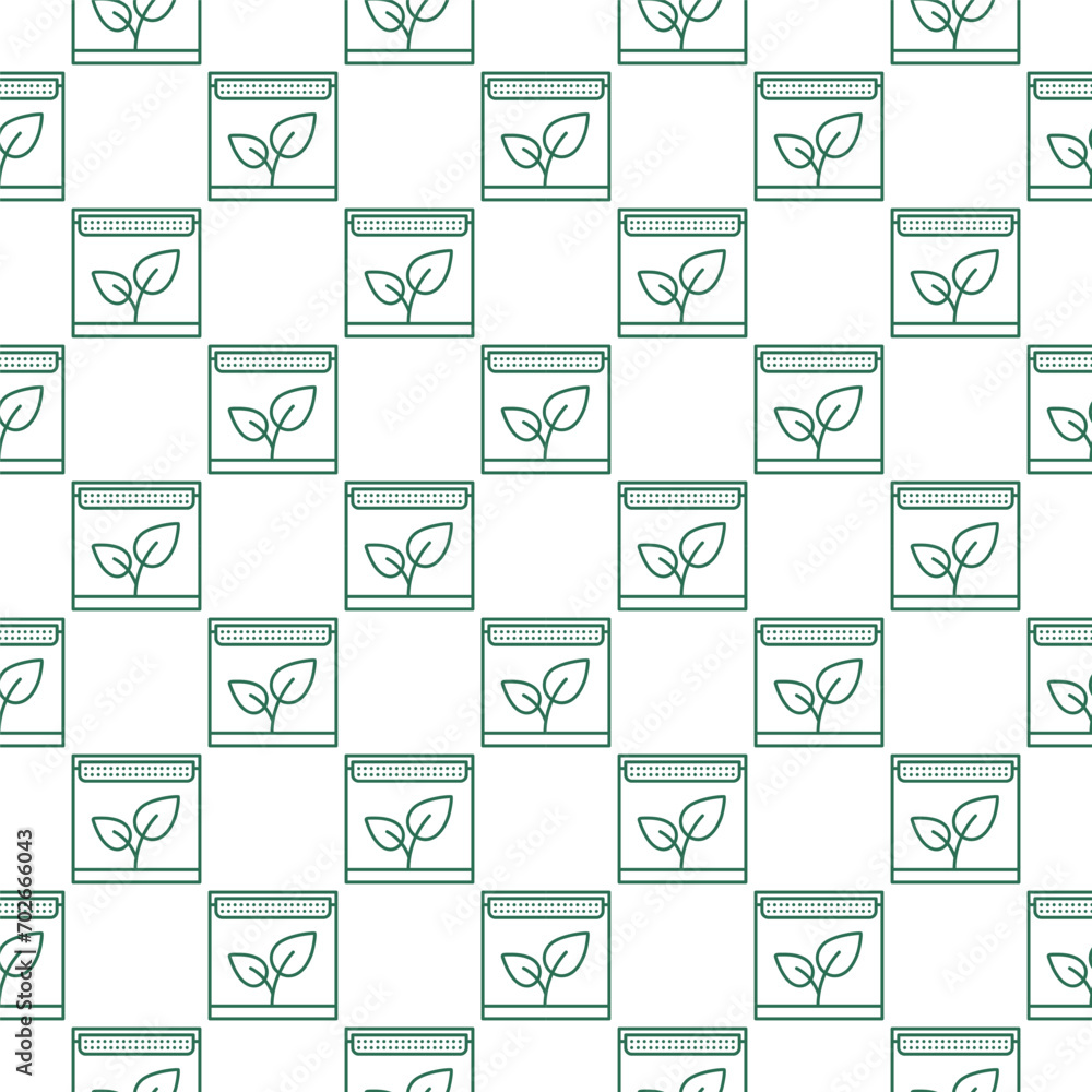 Poster phyto lamp vector grow light linear seamless pattern