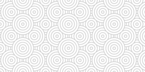 Abstract Pattern circle wave line gray spiral. white scripts background. seamless script geomatics overlapping create retro line backdrop pattern background. Overlapping Pattern with Transform Effect.
