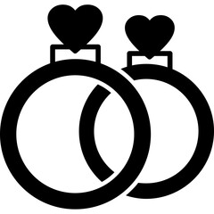 Wedding Rings Icon