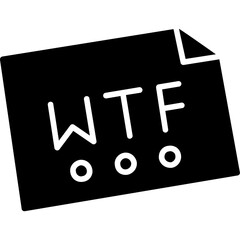 Wtf Icon