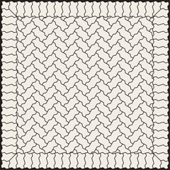 Zig zag shape paving blocks design in square. Seamless zigzag bricks pattern. Modern stylish texture. Digital backdrop idea.	