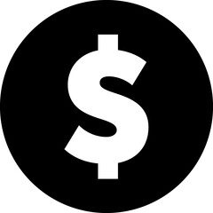 Banking, payment black icon