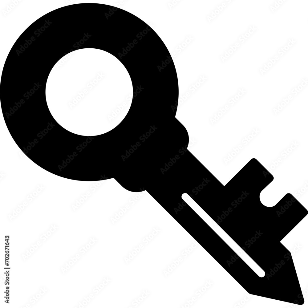 Sticker Key Icon