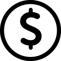 Naklejka premium Banking, payment black icon