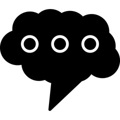 Obraz premium Bubble Chat Icon