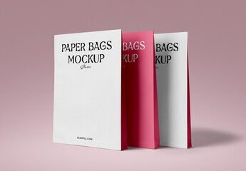 Paper Bags Mockup