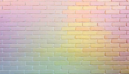 full frame colorful wall brick background texture