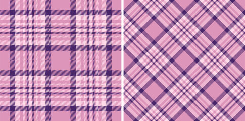 Tartan pattern fabric of vector seamless background with a texture textile plaid check.