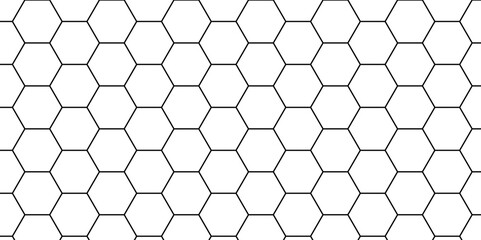 Abstract background with hexagons honeycomb technology texture. Hexagonal shape structure light seamless geometric background. Surface polygon pattern with digital hexagon and futuristic business.