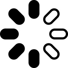 Loading progress indicator icon, buffering and loader. Download Loading.