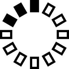 Loading progress indicator icon, buffering and loader. Download Loading.