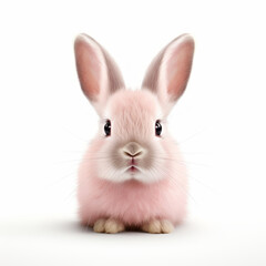 Obraz premium Cute looking Pink Bunny