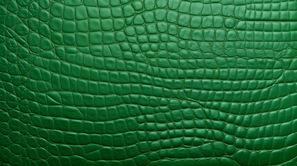 Green leather texture, Green leather texture background, Ai generated image 