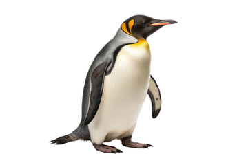 A Penguin Isolated On Transparent Background