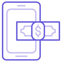 Online Cash Payment Icon of ECommerce iconset.