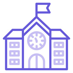 School Icon of City Elements iconset.