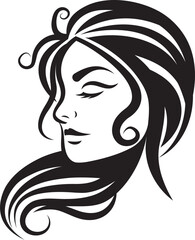 Face Woman icon, brush
