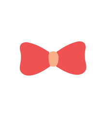 Black Friday element of colorful set. This shopping decoration bow and white background exude a sense of style and elegance. Vector illustration.