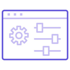 Obraz premium Control Panel Icon