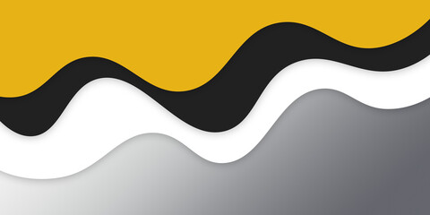 Modern abstract colorful paper cut style elegant background design