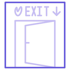 Fire Exit Icon of Mall iconset.