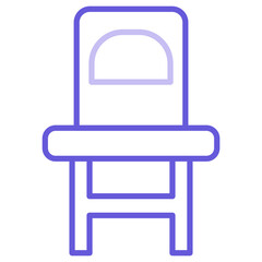 Chair Icon of Kindergarten iconset.