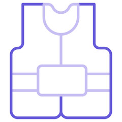 Life Vest Icon of Protection and Security iconset.