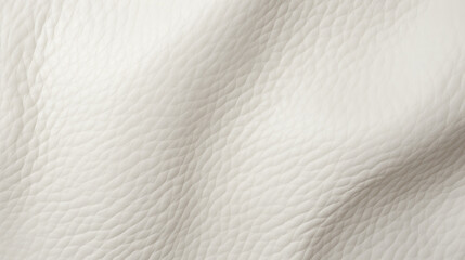 Close up of white fabric, White leather texture background , brushed background, brushed metal texture,  Ai generated image   - obrazy, fototapety, plakaty