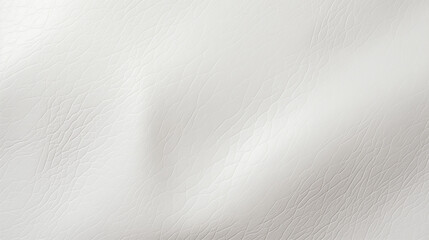 Close up of white fabric, White leather texture background , brushed background, brushed metal texture,  Ai generated image  