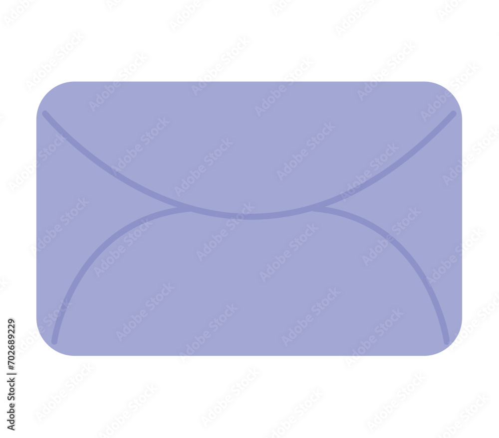 Poster business element of colorful set. this envelope accentuates the importance of correspondence and cor