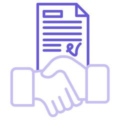 Fototapeta premium Deal Icon