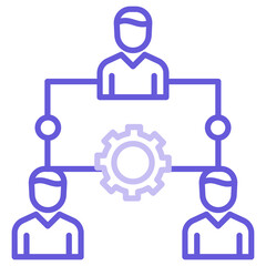 Employee Cooperation Icon