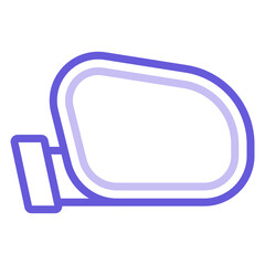 Side Mirror Icon of Car Repair iconset.
