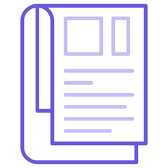 Magazine Icon of Library iconset.