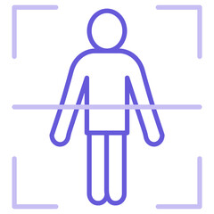Body Scanner Icon of Immigration iconset.