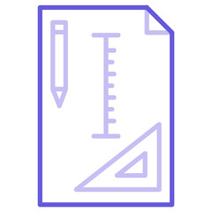 Design Plan Icon of Real Estate iconset.