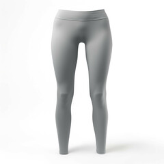 Gray Leggings isolated on white background